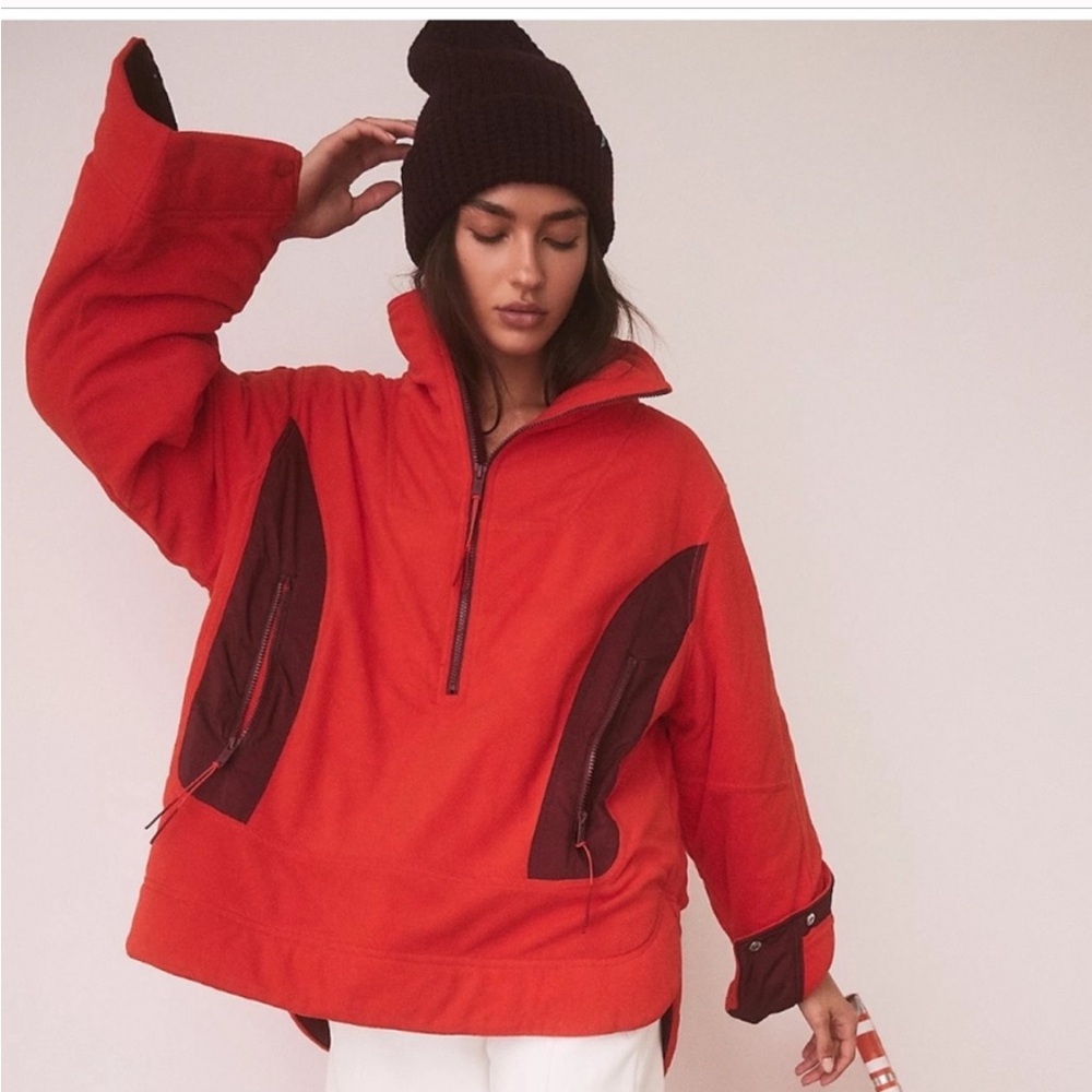 New Free People Climber Fleece Jacket Size XS
